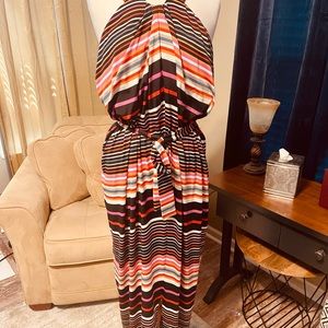 Suzi Chin for Maggy Boutique - Size 10 - Dress with a front split